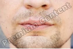 Mouth Man White Slim Bearded